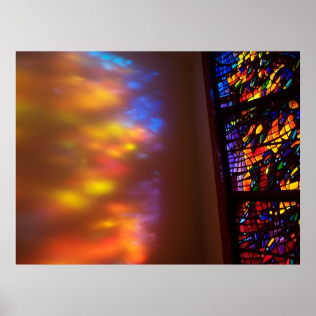 Poster Fotografia De Vidro Acalmado A Arte Da Janela De R (Frente)