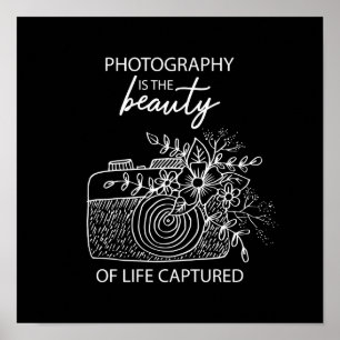 Poster Fotografia É A Beleza Da Vida Capturada