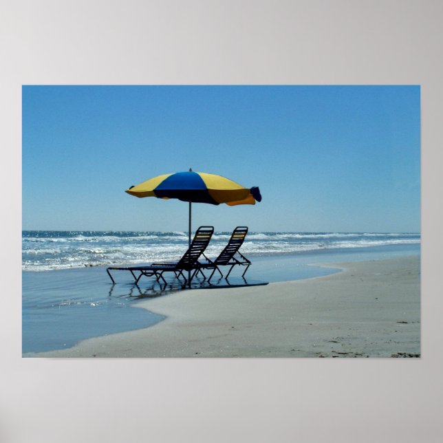 Poster Fotografia em Florida Beach (Frente)