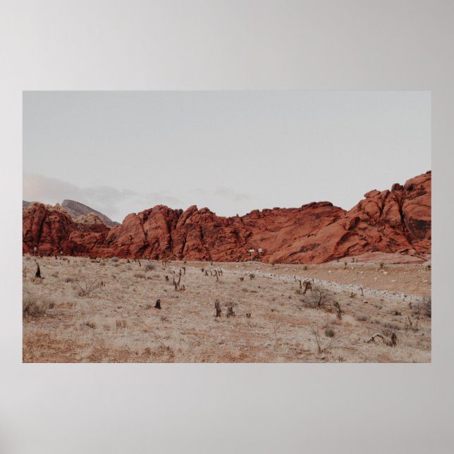 POSTER FOTOGRAFIA EM PAISAGEM DA MONTANHA (Frente)