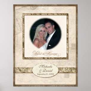 Póster Fotografia personalizada de w do presente de