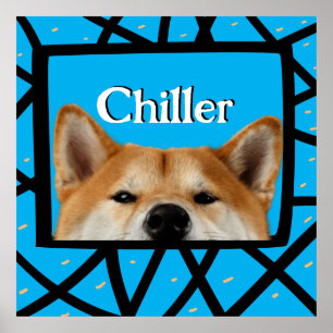 Poster Fotografia personalizada do Akita