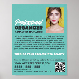Poster Fotografia Personalizada, Organizador Profissional