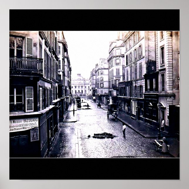 Póster Fotografia poster-Vintage-Charles Marville 35 (Frente)