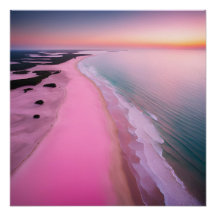 Fotografia Praia Estética Sunset Neutral Rosa