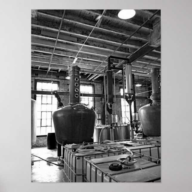 Póster Fotografia Preta e Branca (Frente)