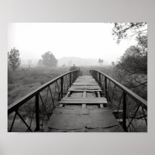 Poster fotografia preto e branco macro vibrante