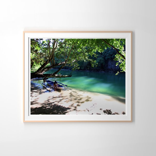Poster Fotografia Underground River Beach Filipinas (Criador carregado)