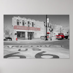 Póster Fotografia vermelha do respingo da arizona de