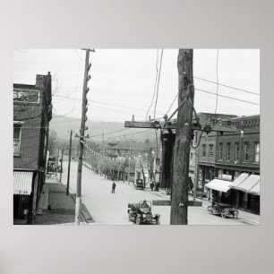 Poster Fotografia Vintage Asheville Carolina do Norte 191
