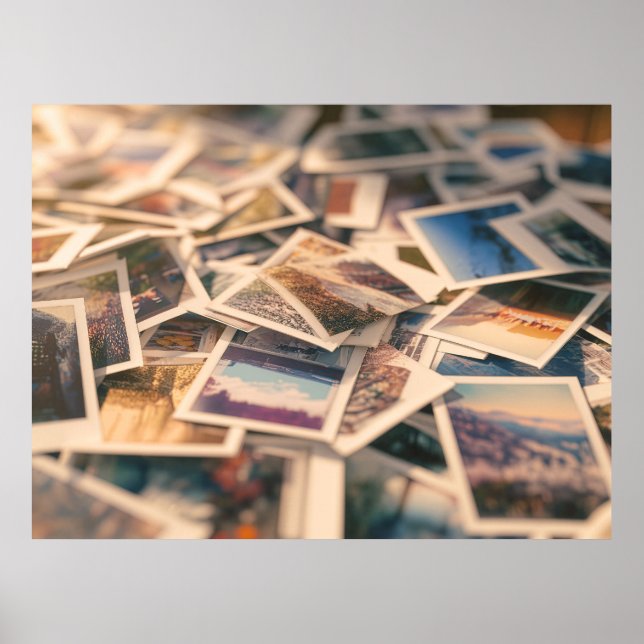 Poster Fotografias de Vintage (Frente)