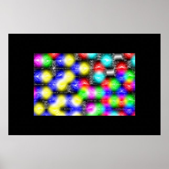 Póster Fótons que penetram (Frente)