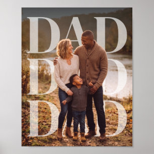 Poster FotoPop Papai Foto Personalizada da Família