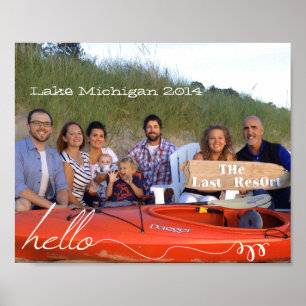 Póster Fotos personalizadas da família 8 x 10