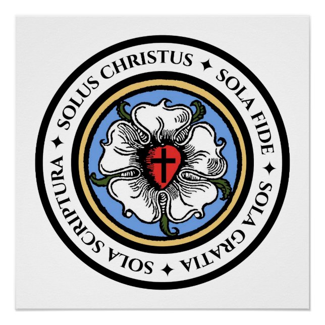 Póster Four Solas (Frente)