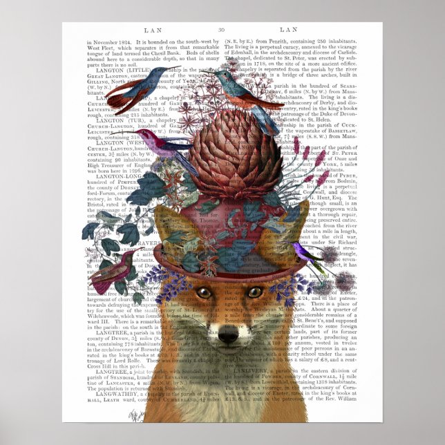 Poster Fox Birdkeeper com Artichoke (Frente)