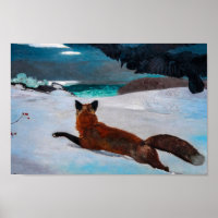 Fox Hunt by Winslow Homer