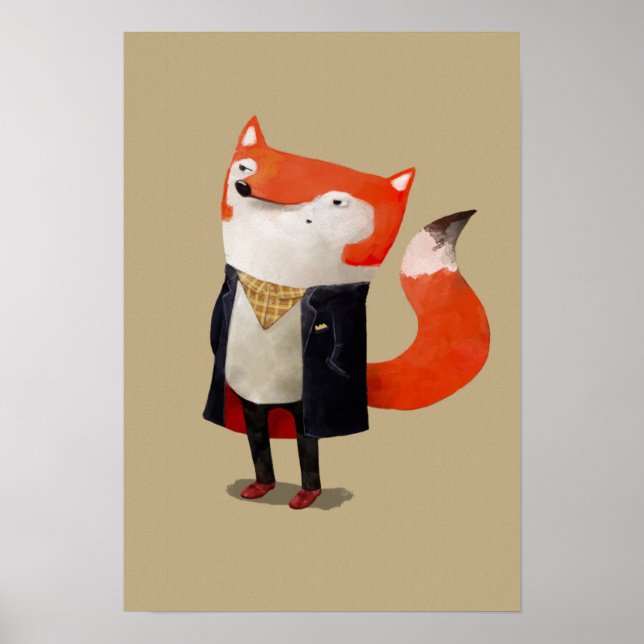 Poster Fox inteligente (Frente)