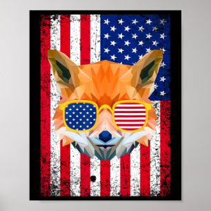 Poster Fox Patriótica 4º De Julho Estigela A Fla American