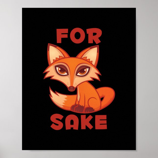 Poster Fox Sake (Frente)
