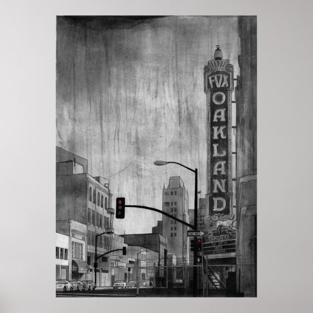 Poster Fox Theater Oakland (Frente)