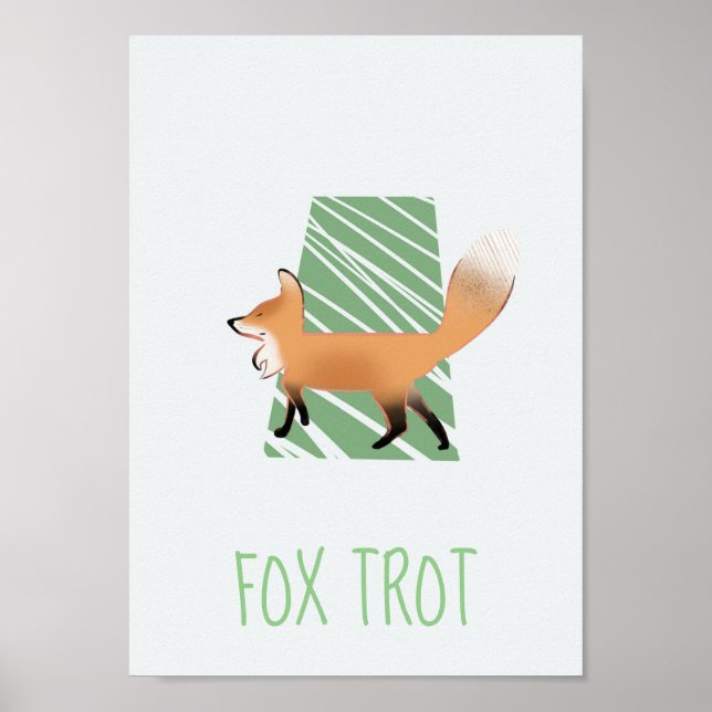 Poster Fox Trot! (Frente)