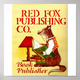 Póster Fox vermelho