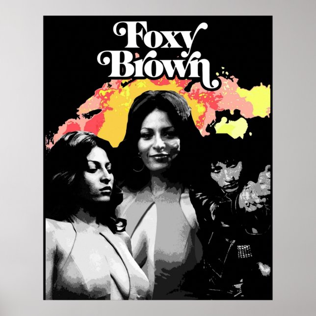 Poster Foxy Brown 74 (Frente)