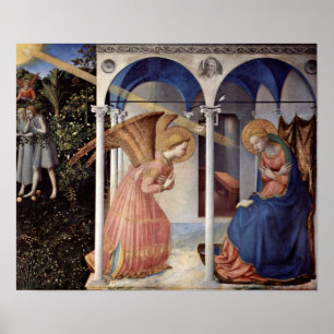 Póster Fra Angelico - cena: Aviso