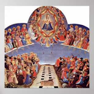 Poster Fra Angelico - The Last Judgement