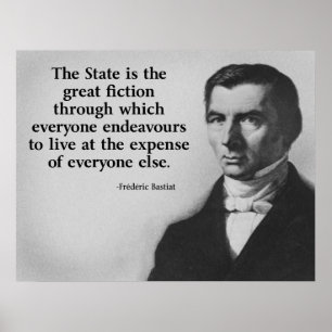 Poster Fração de Frederic Bastiat