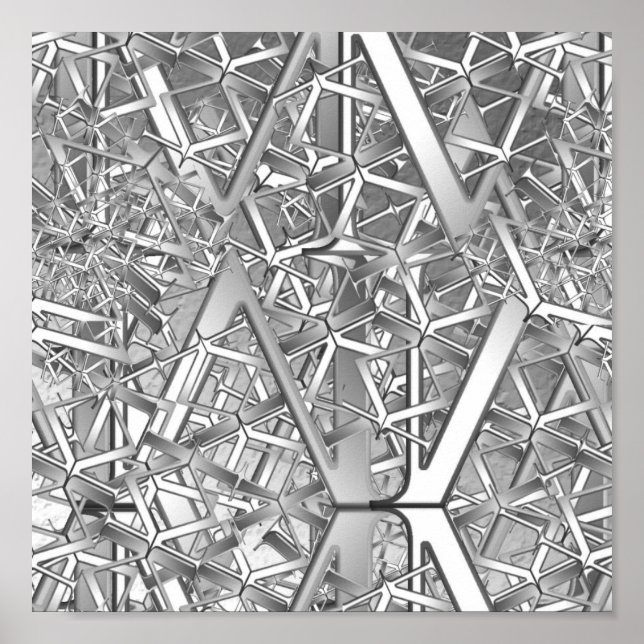 Poster Fractal (Frente)