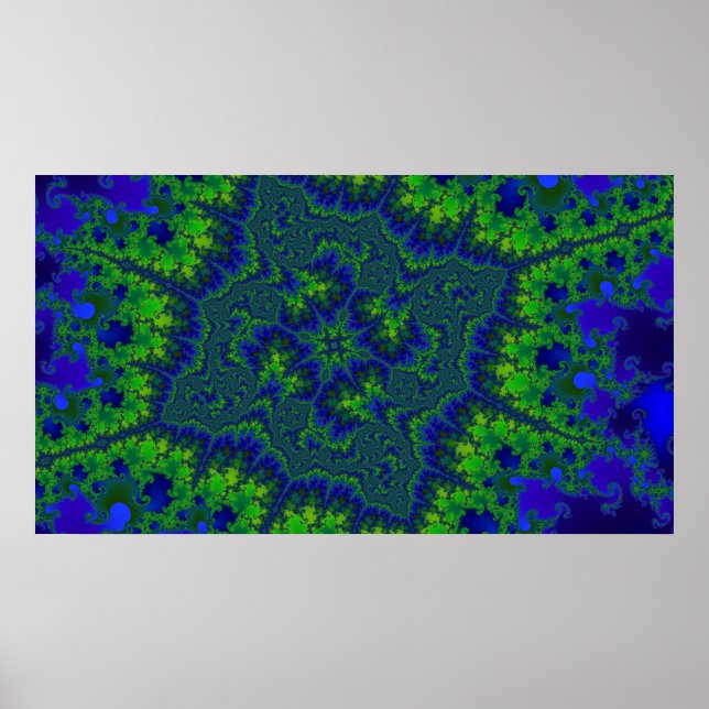 Poster Fractal (Frente)