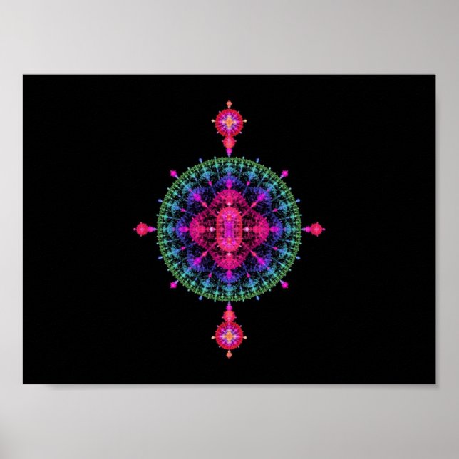 Poster Fractal (Frente)