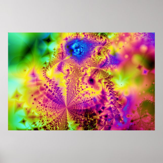 Póster Fractal 031804D (Frente)