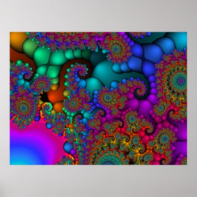 Poster Fractal 142 (Frente)