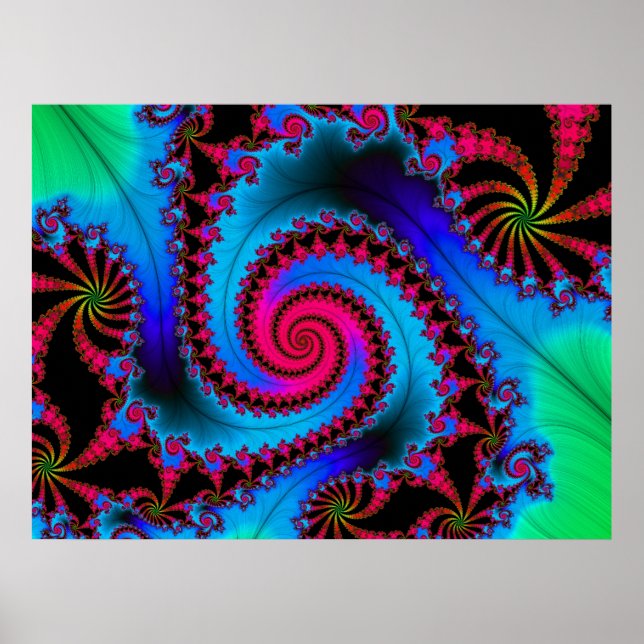 Poster Fractal 275 (Frente)