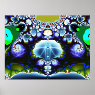 Póster Fractal 3117