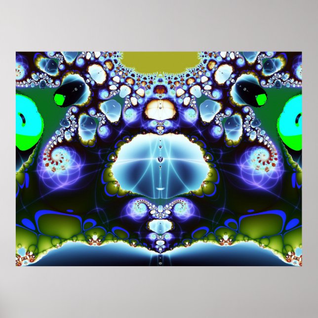 Póster Fractal 3117 (Frente)