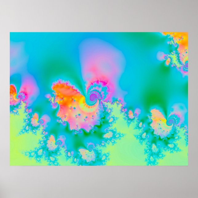 Póster Fractal 3243 (Frente)