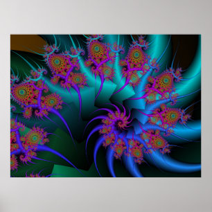 Póster Fractal 377