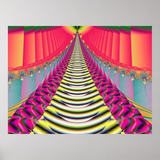 Póster Fractal 435 (Frente)