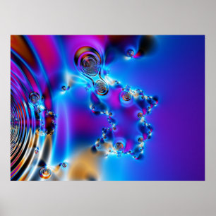 Póster Fractal 512