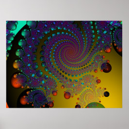 Póster Fractal 584
