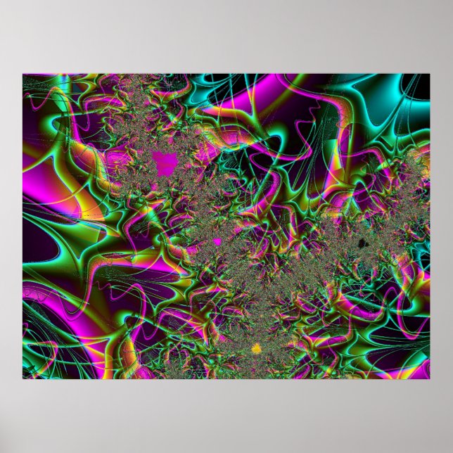 Póster Fractal 628 (Frente)