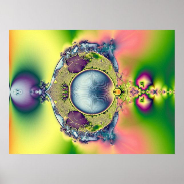 Poster Fractal 670 (Frente)