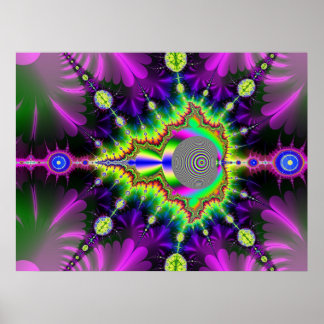 Póster Fractal 713
