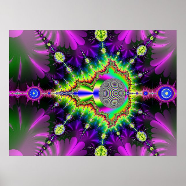 Póster Fractal 713 (Frente)