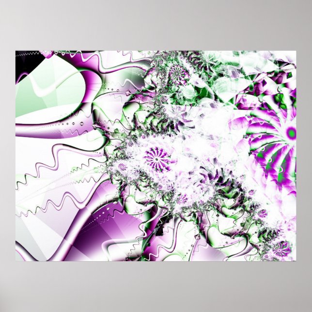 Póster Fractal 734 (Frente)
