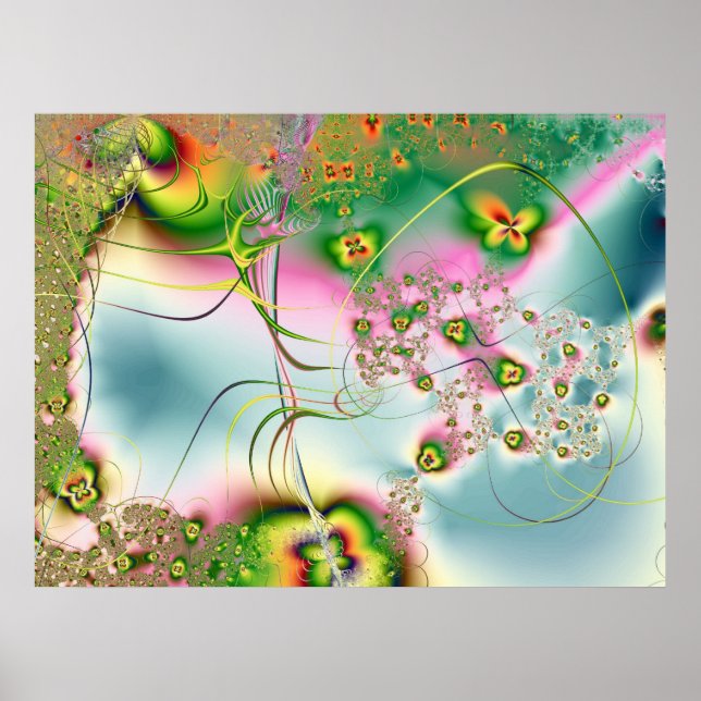 Póster Fractal 817 (Frente)